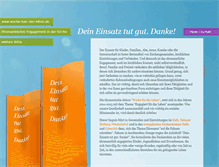 Tablet Screenshot of kirche-ehrenamt.de